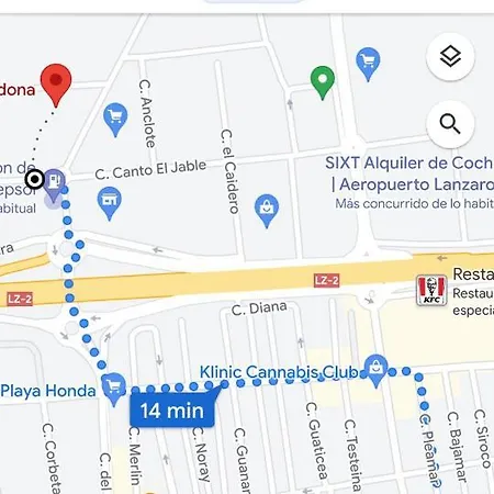 Casa Yurena Gæstehus Playa Honda (Lanzarote)